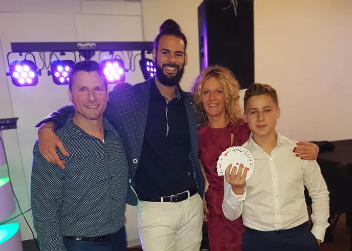 Optreden bij een Bar Mitswa in Amsterdam