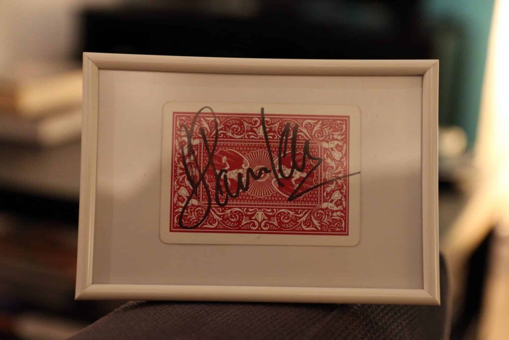 handtekening Hans Klok