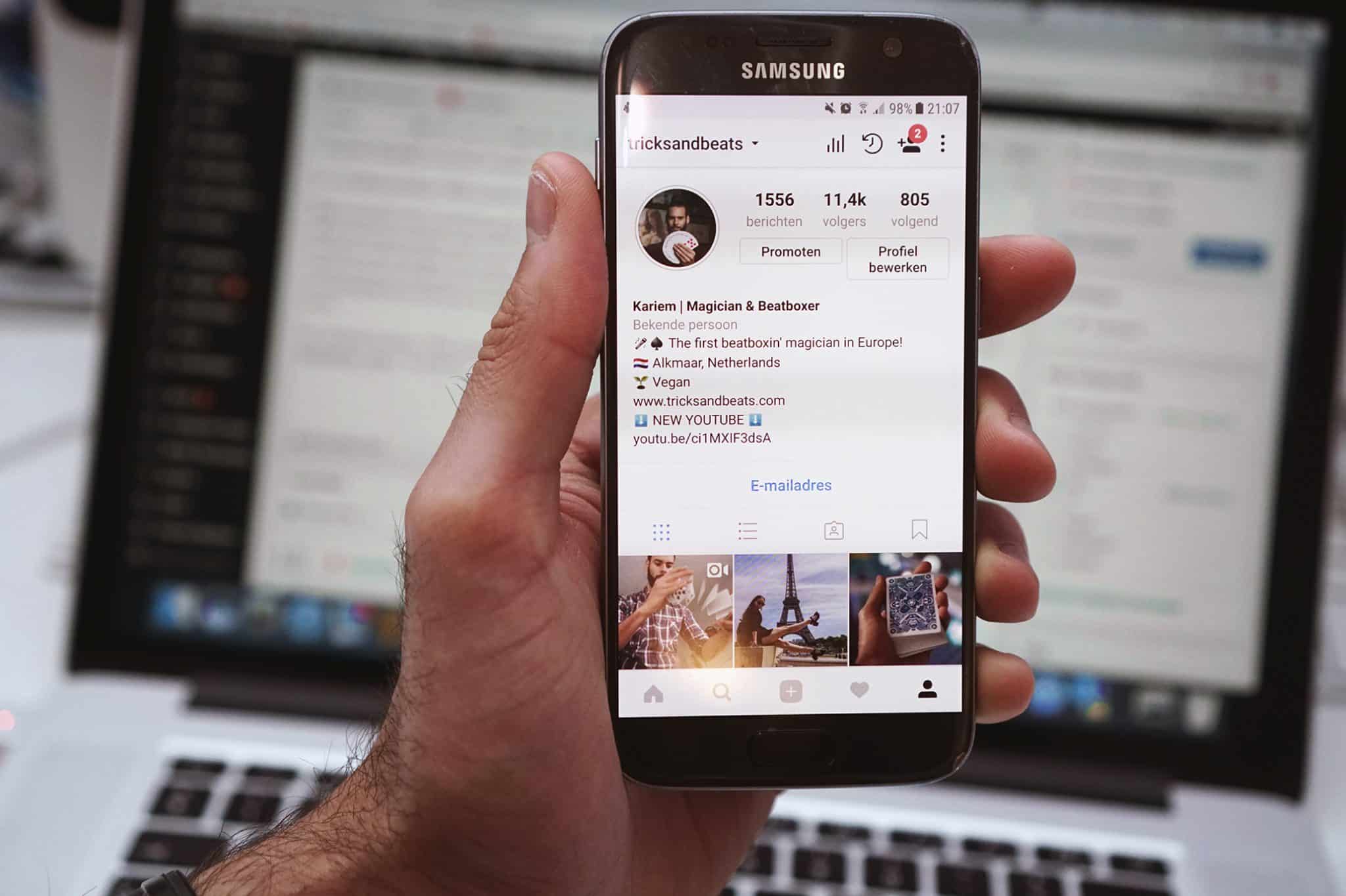 instagram volgers